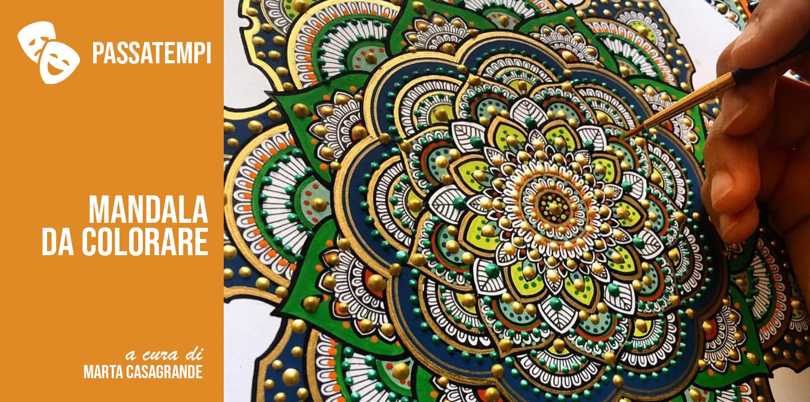 MANDALA DA COLORARE 